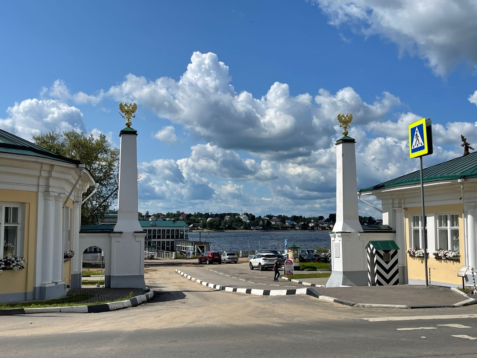 На экскурсии