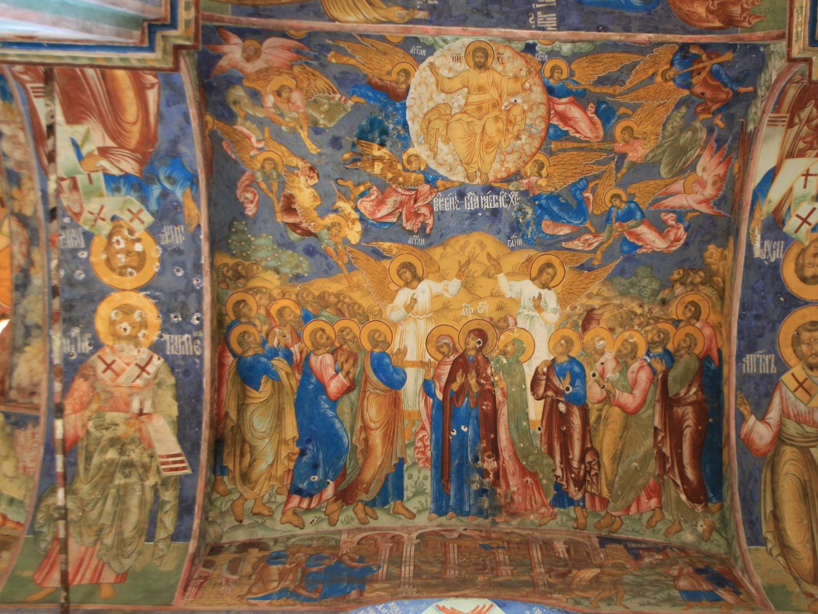 В церкви Ильи Пророка