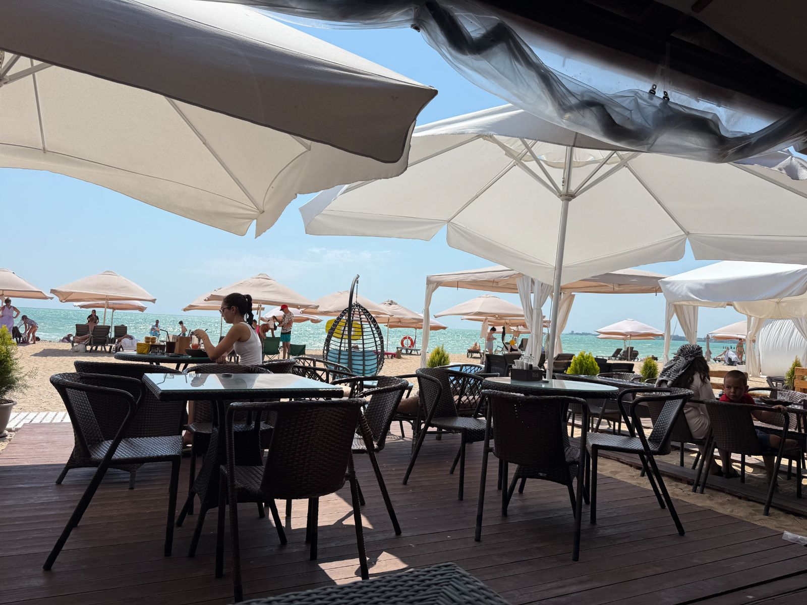 Инфраструктура пляжей Евпатории