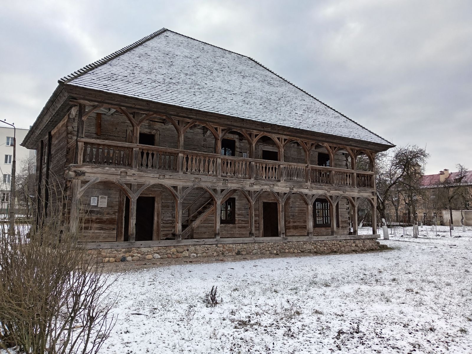 Лямус зимой 