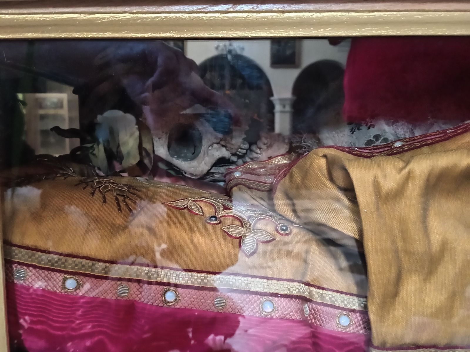 Мощи Святого Климента в Бригитском костёле 