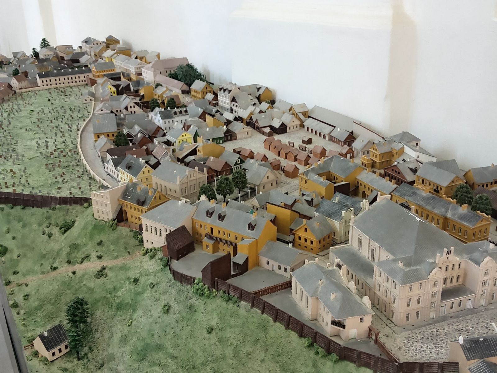 Макет в Большой хоральной синагоге Гродно