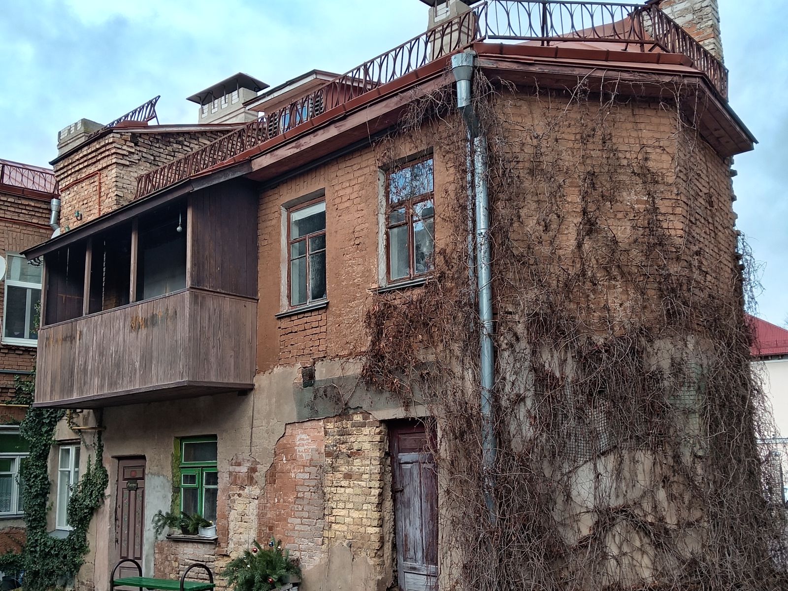 Гродненские дворики - осень