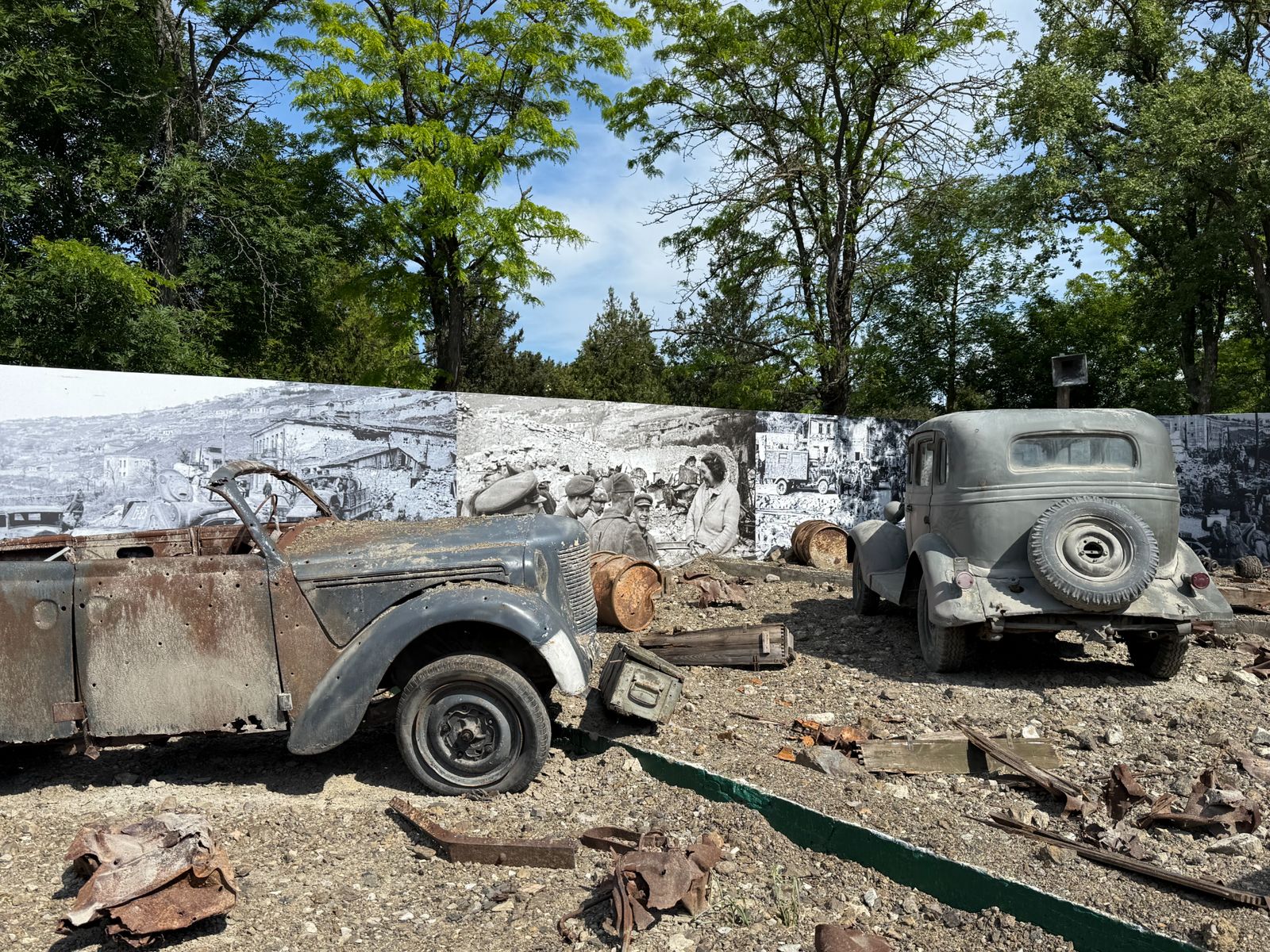 Экспозиции под открытым небом