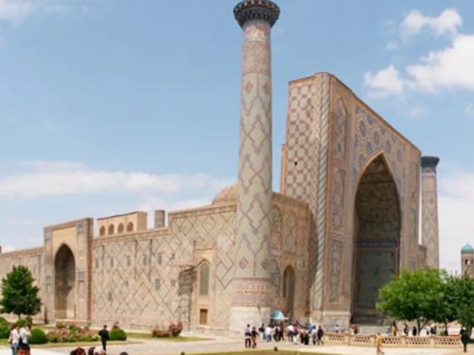 Прогулка в Самарканде