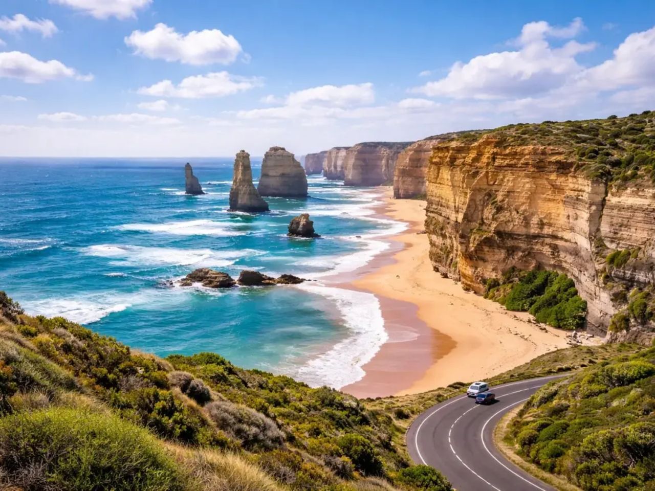 Групповая экскурсия по Великой океанской дороге из Мельбурна - групповая экскурсия в Мельбурне на автобусе длительностью 10 часов с количеством участников до 10 человек цена экскурсии 240$