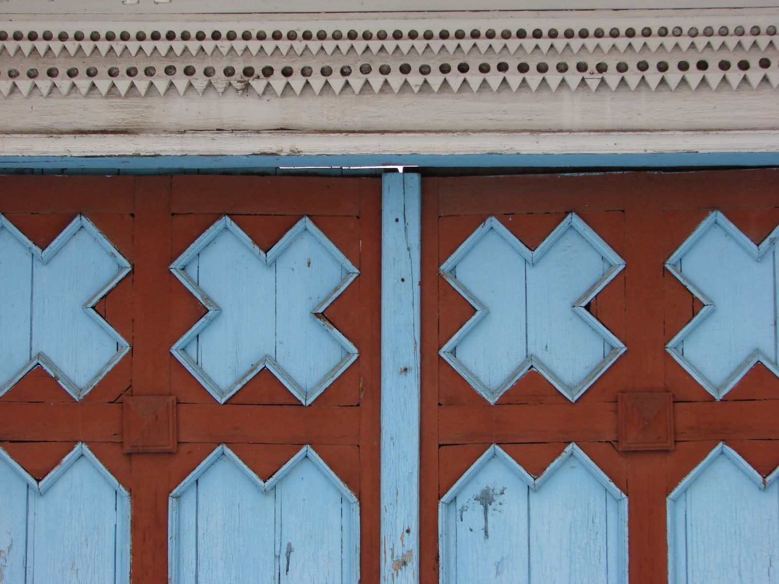 Фрагмент городецких ворот