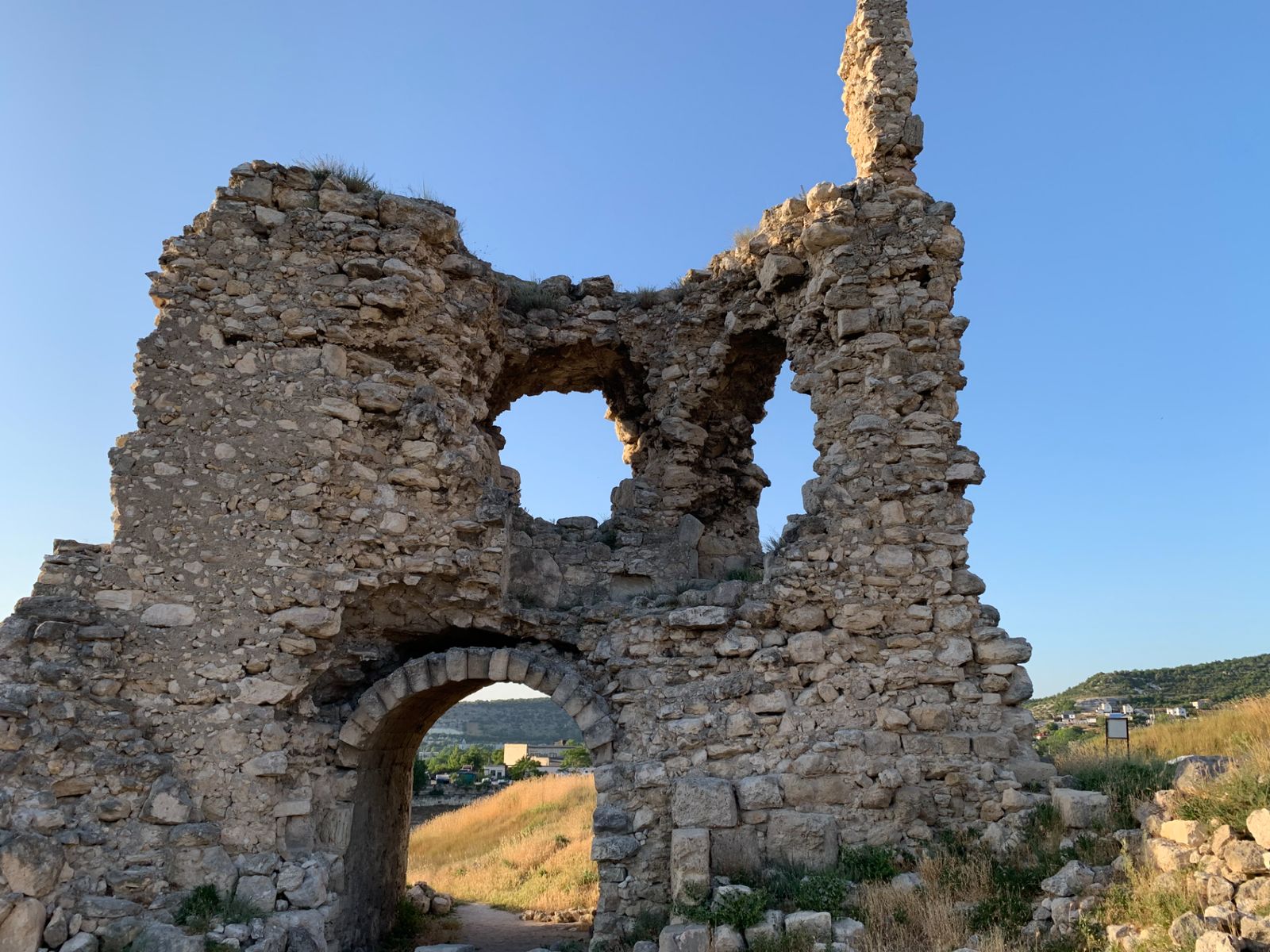 Развалины Каламиты в Инкермане