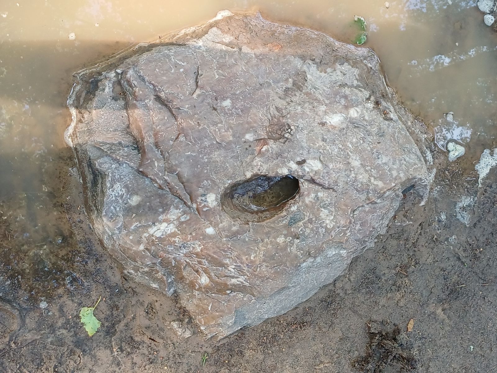 Священный камень "Стопочка Богородицы"