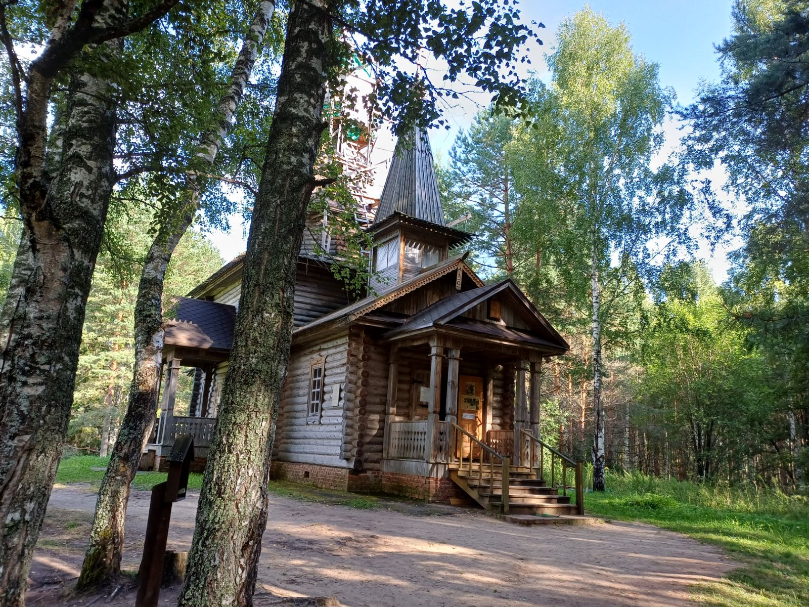 Церковь иконы Казанской Божией Матери у озера Светлояр