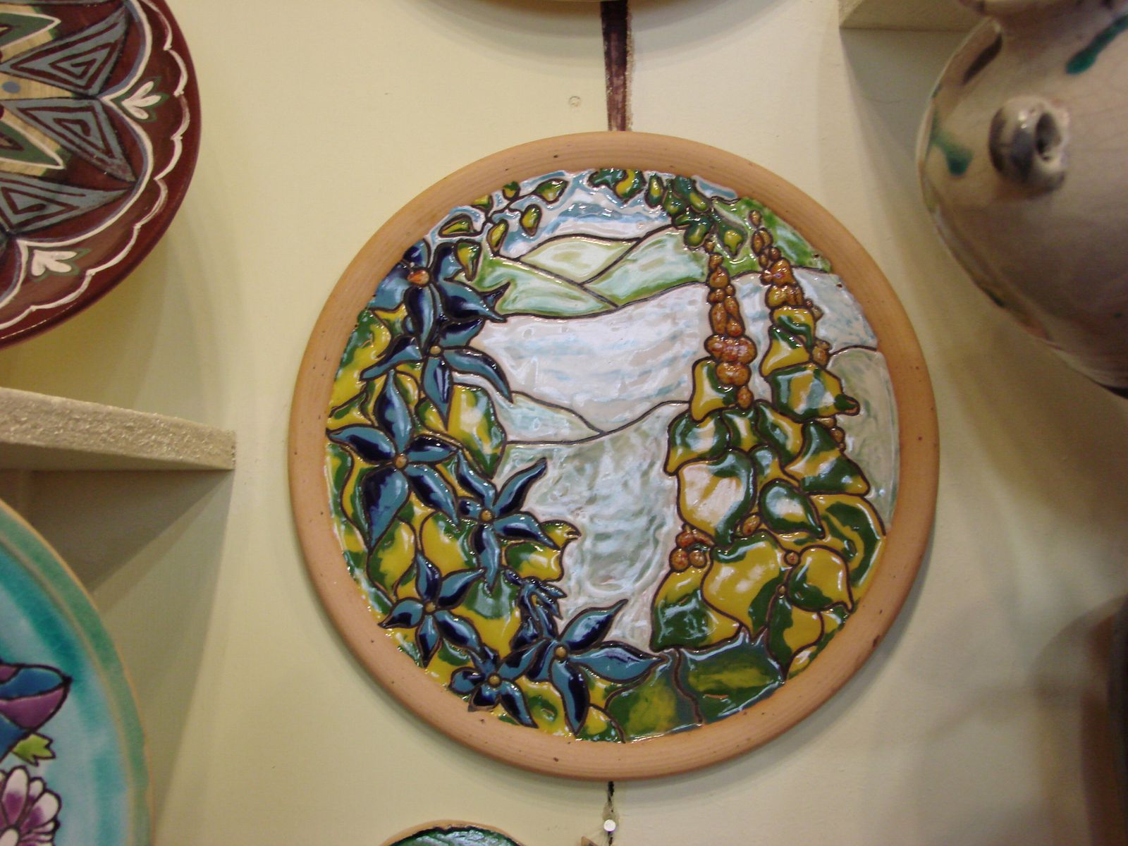 Керамическое панно