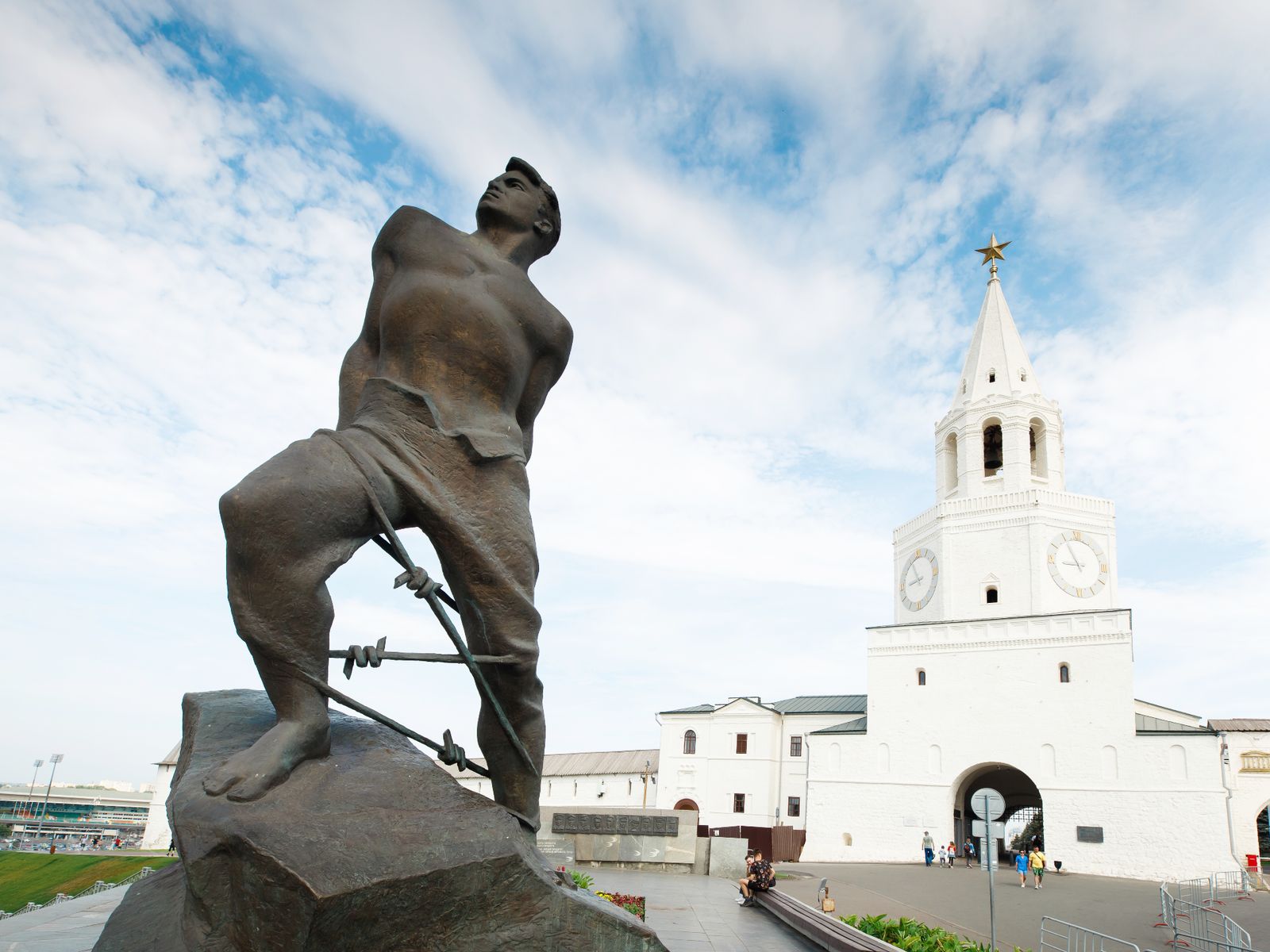 Площадь 1 Мая перед Казанским кремлем