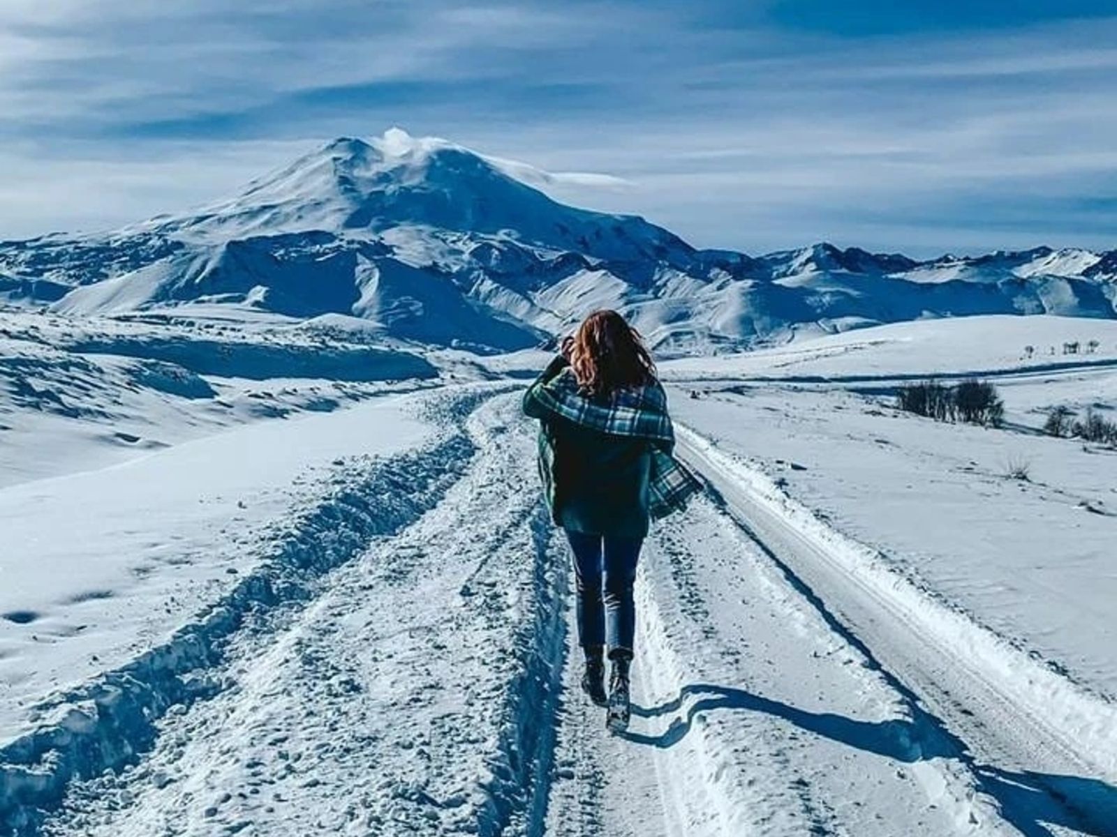 Панорама на Эльбрус