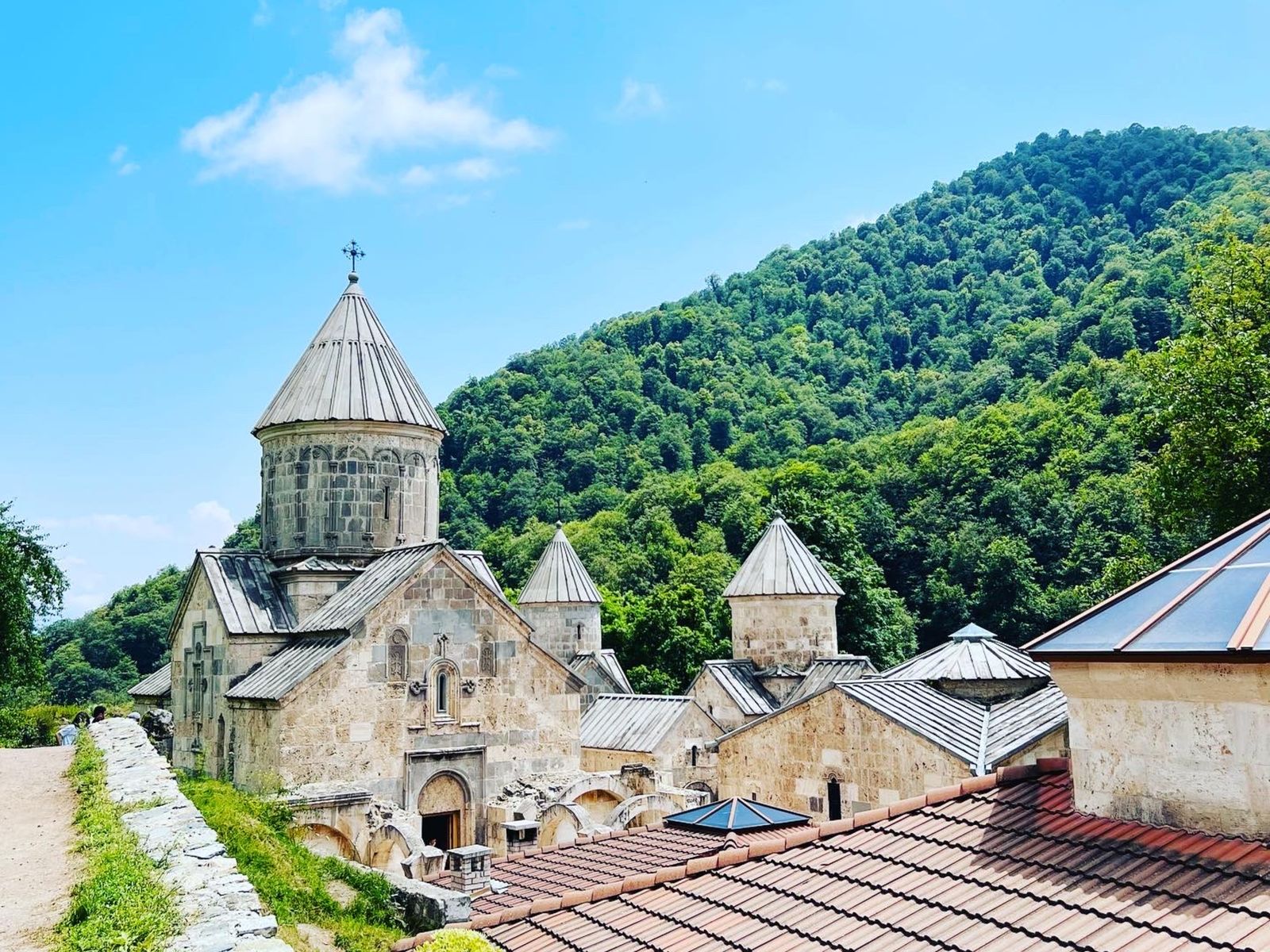 В монастыре