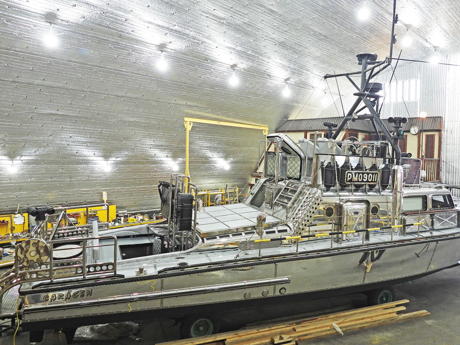 Проект "Сарацин" - яхта мечты 