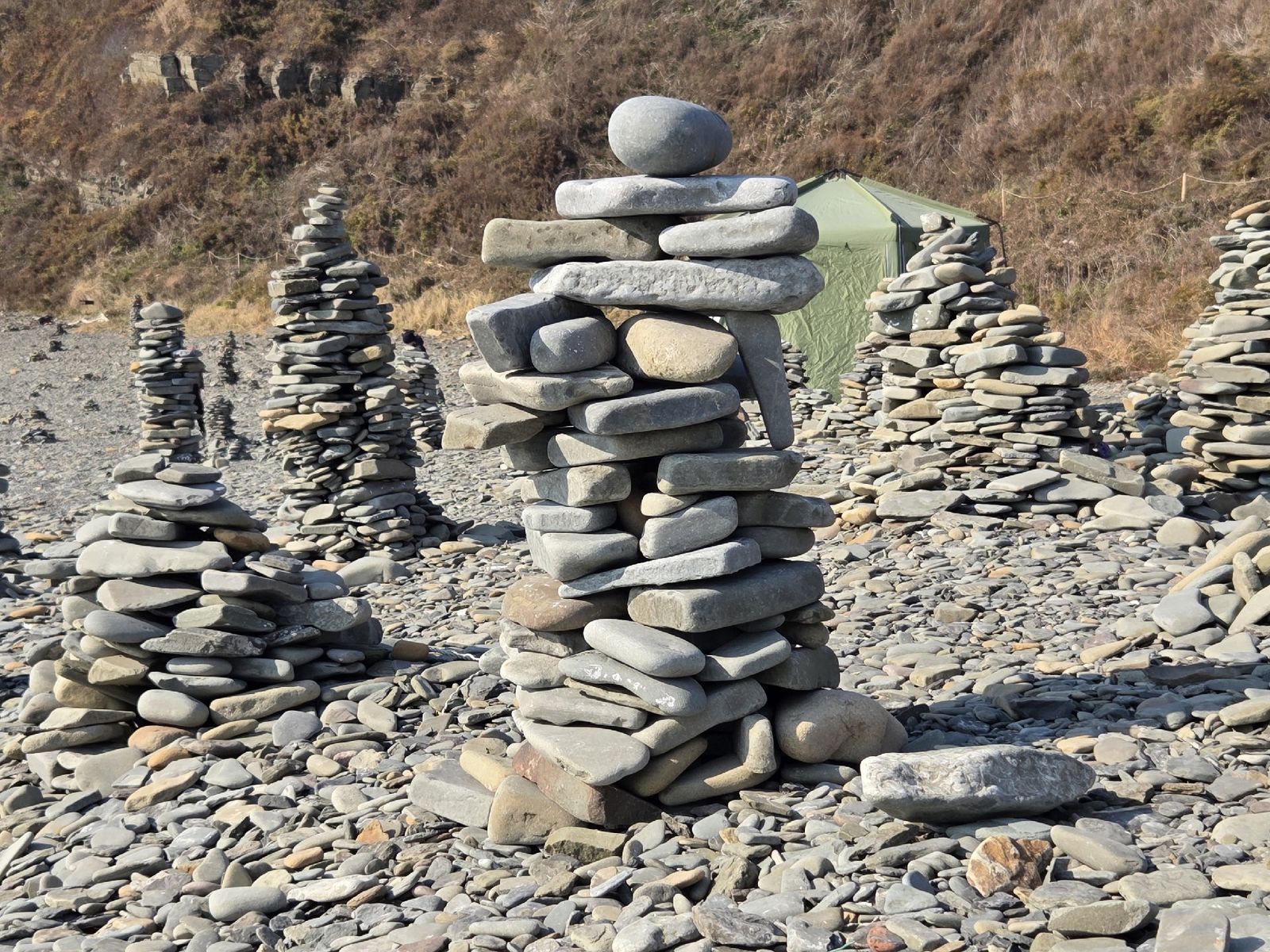 Башенки на пляже