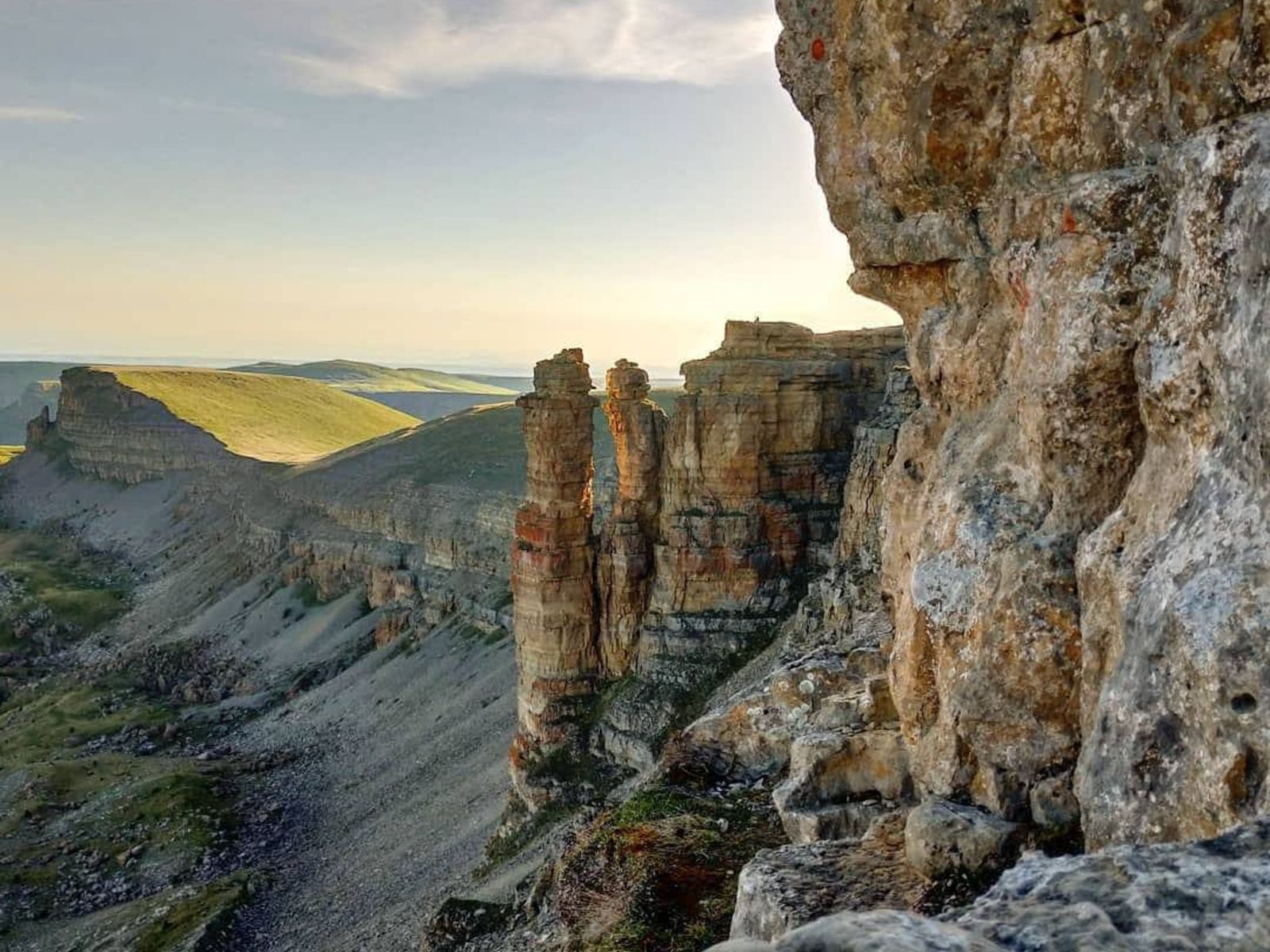 Бермамыт. Вид на плато