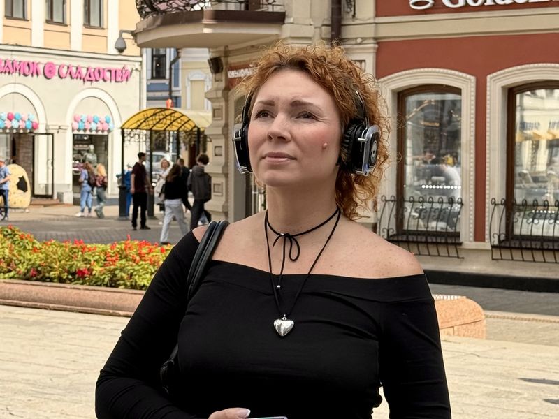 В городе