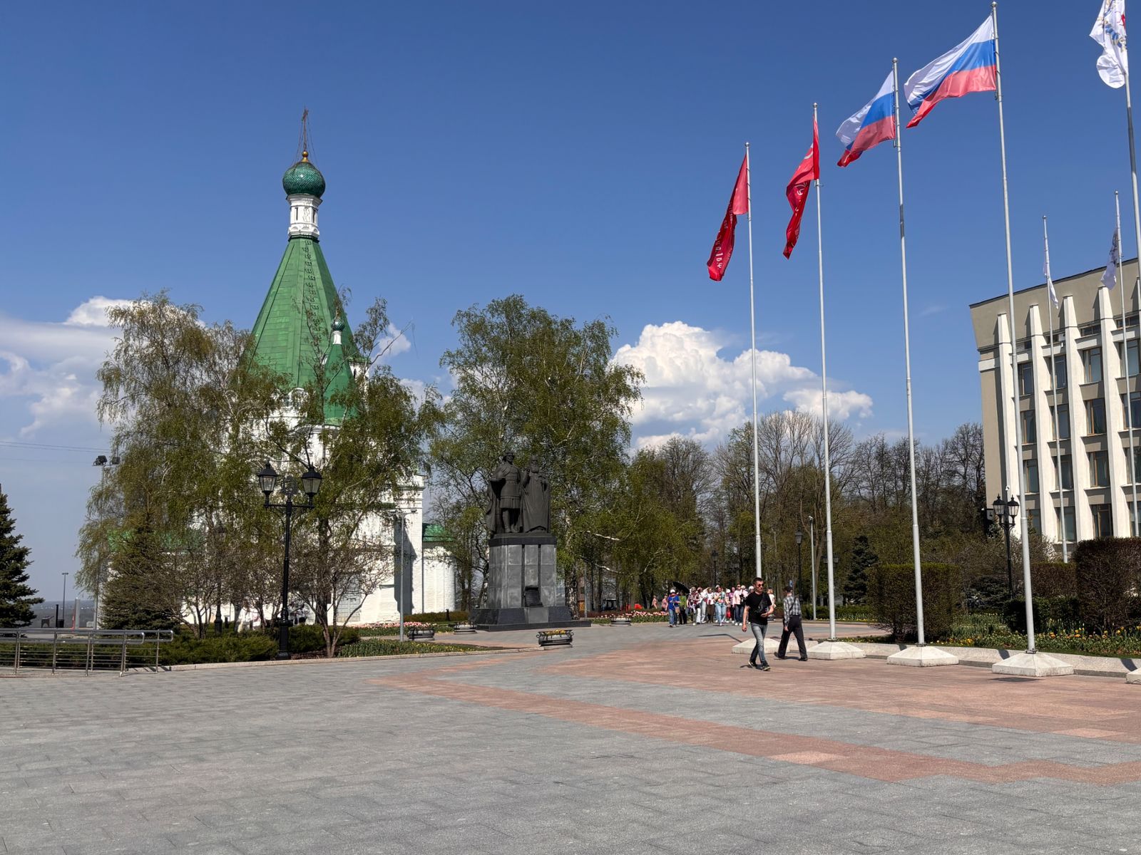 На экскурсии