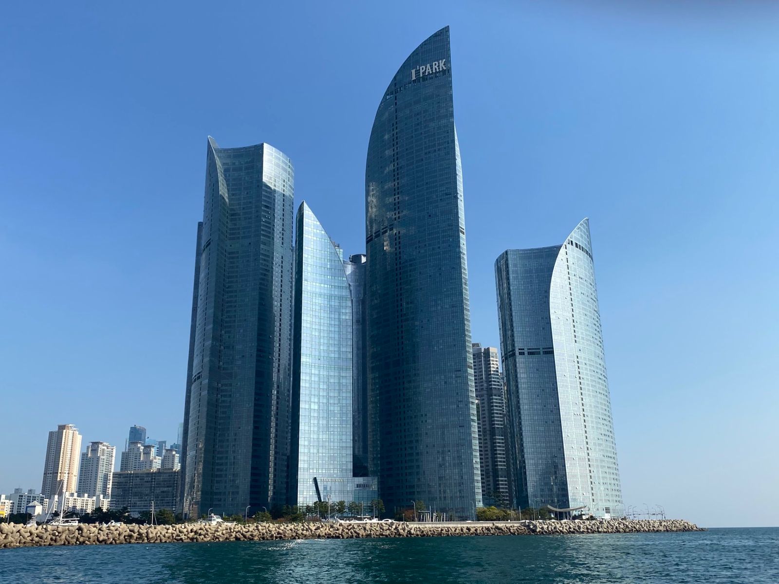 Вид на Haeundae I'Park
 