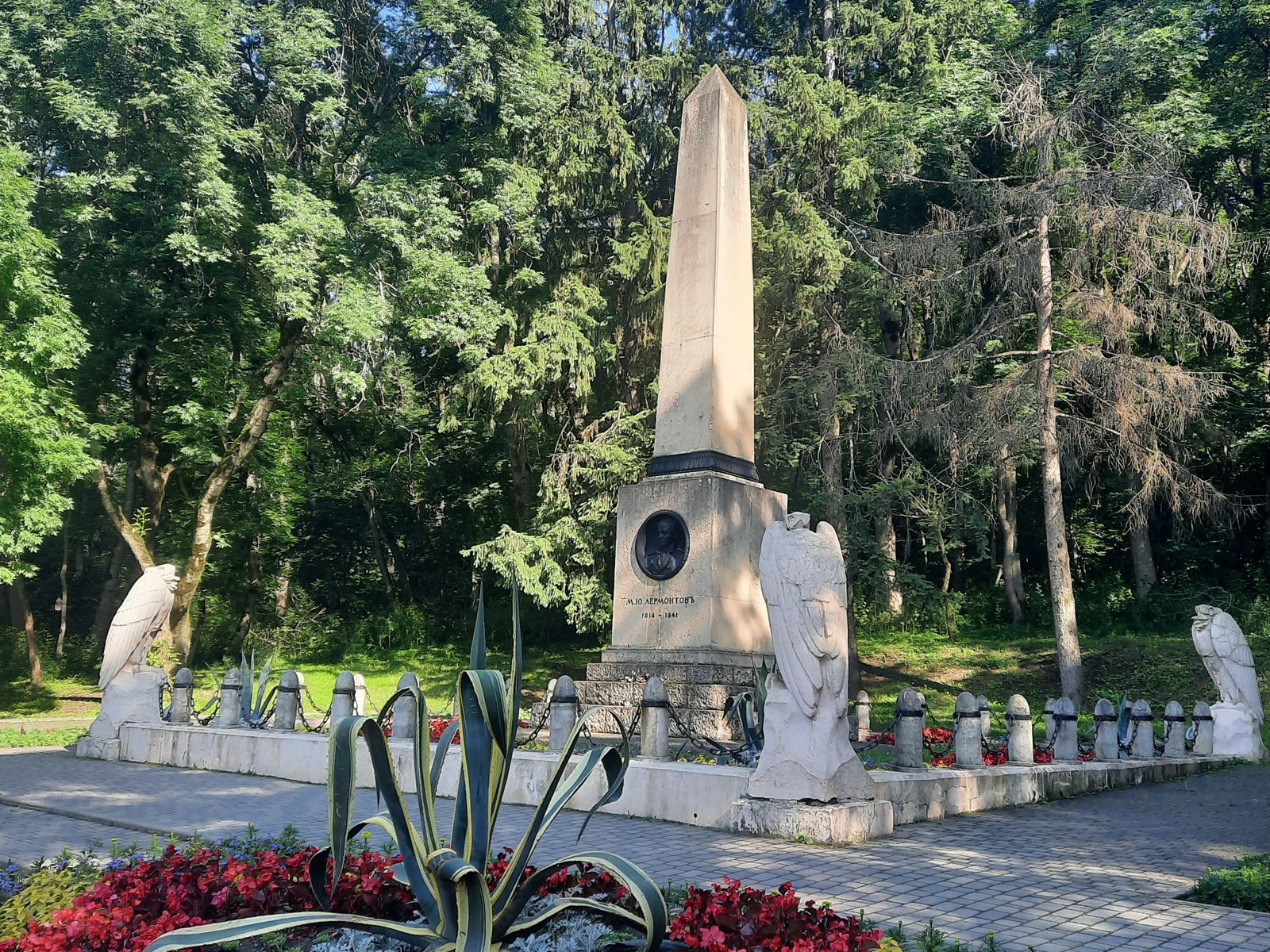 Место дуэли Лермонтова