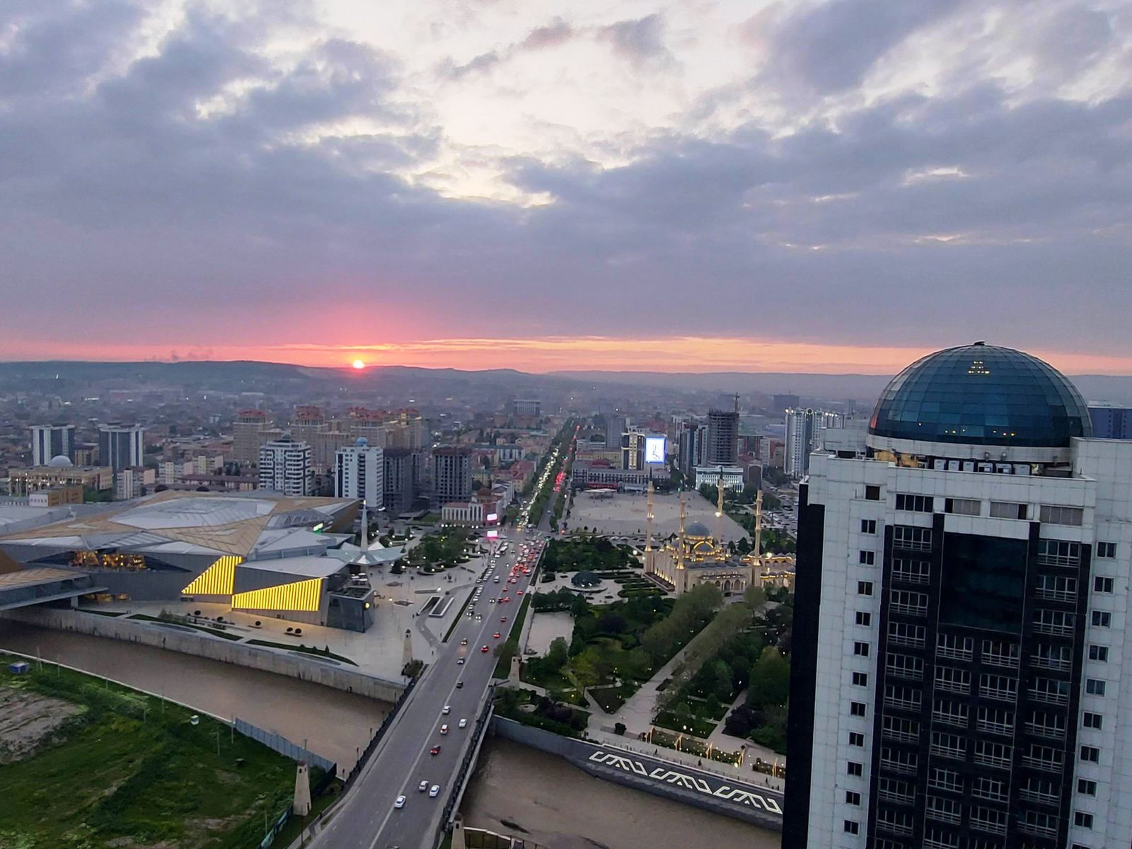 Панорама Грозного