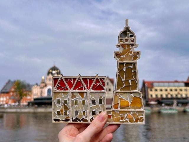 Прогулка в центре города с мастер-классом в мозаичной технике