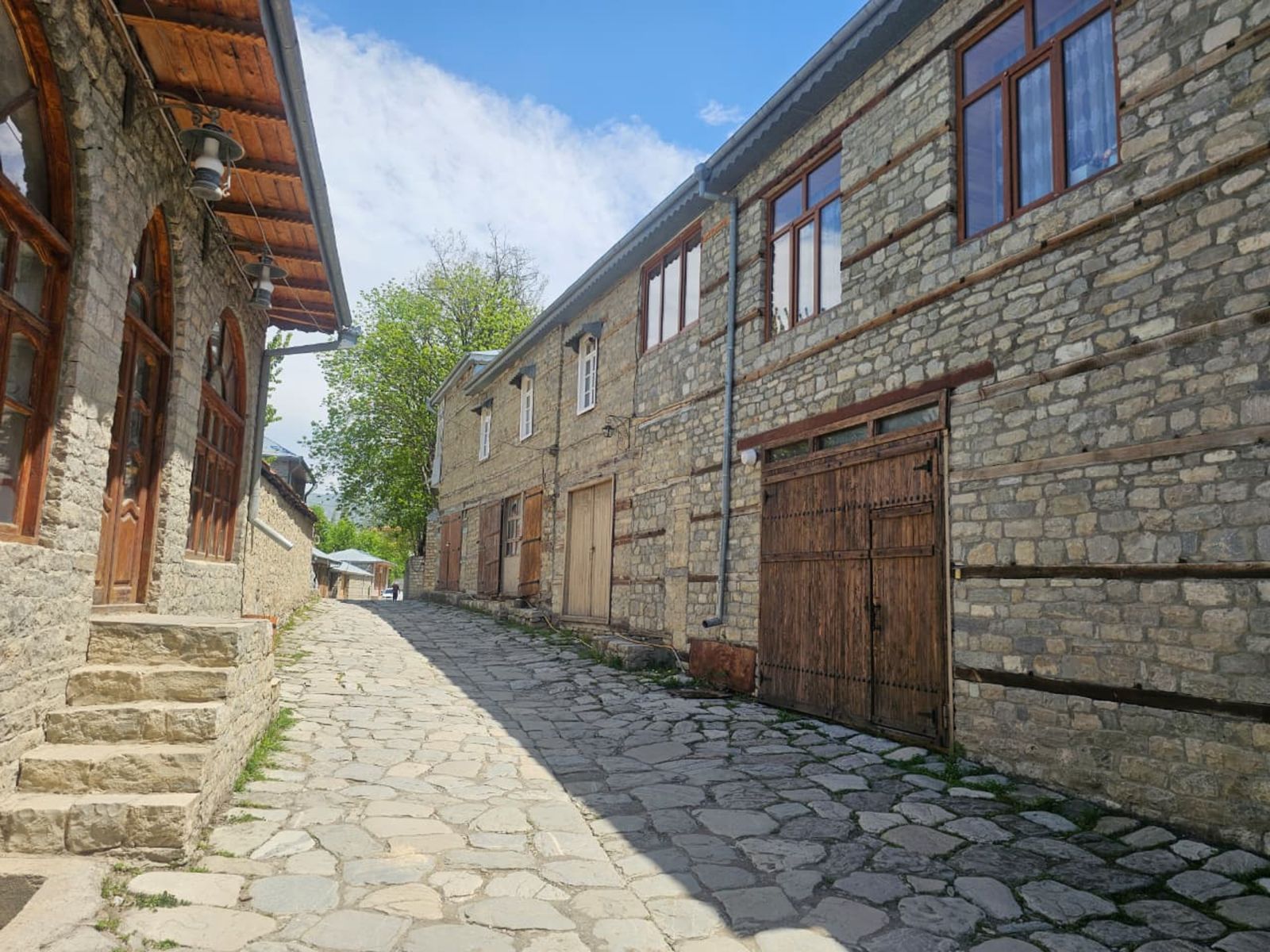 Улочки Шеки