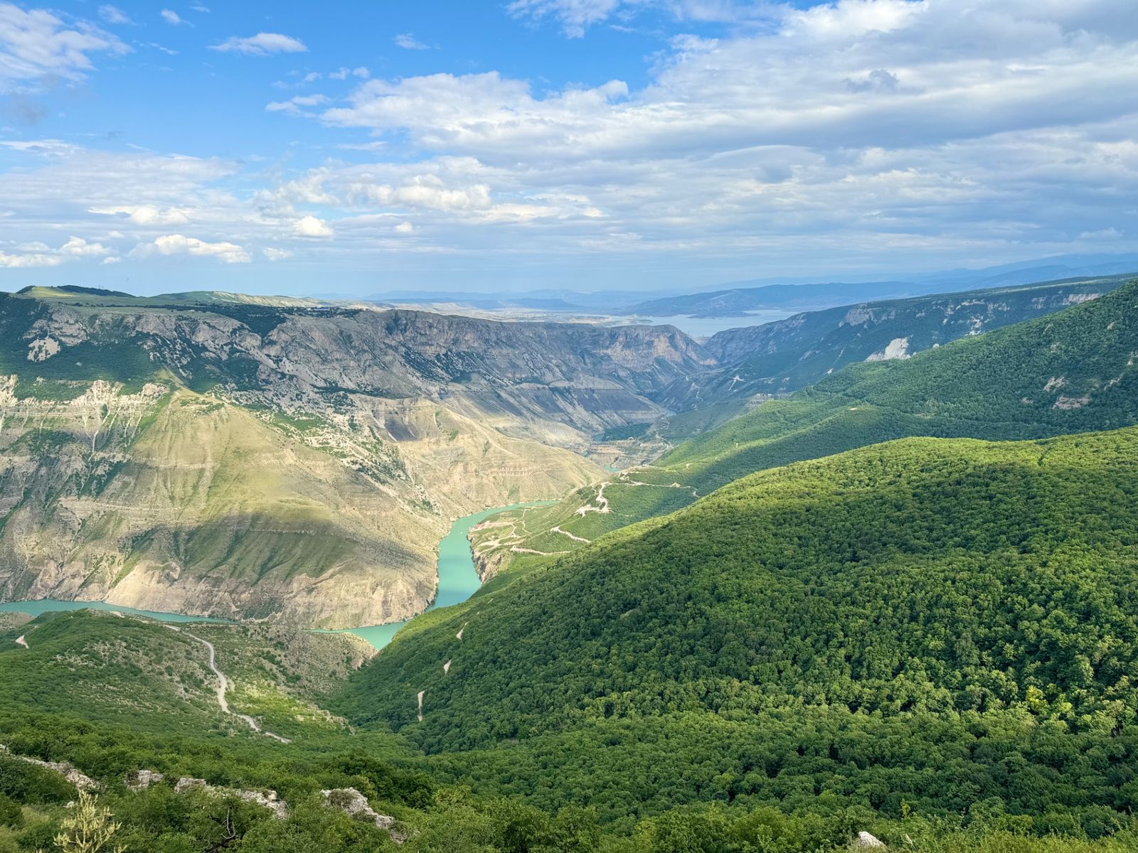 Смотровая на Сулакский каньон