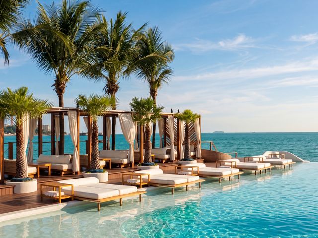 Отдых в плавучем пляжном клубе Sina Beach Club в Сиамском заливе — фото 2