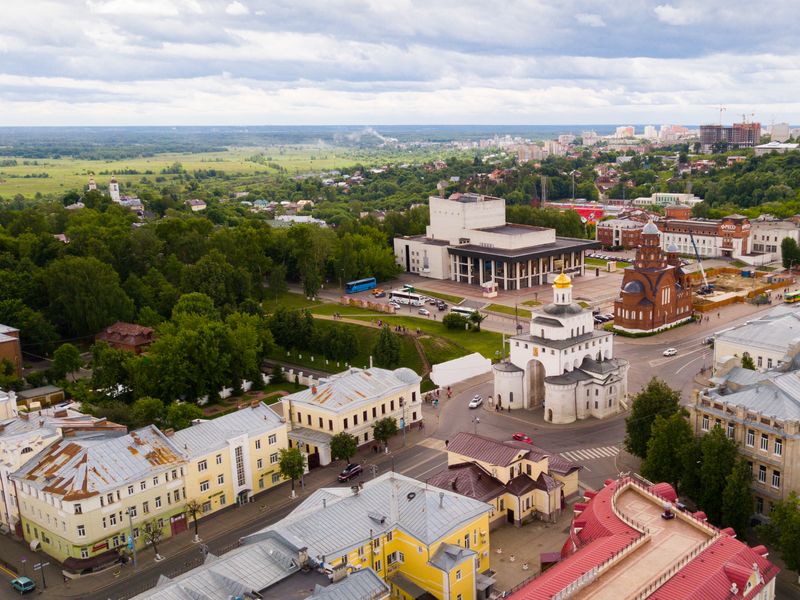 Вид на Владимир