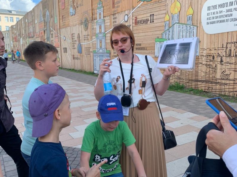 В Туле с детьми