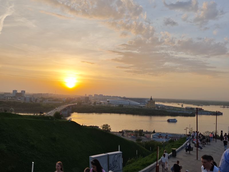 Парк 800-летия Нижнего Новгорода. Набережная Федоровского