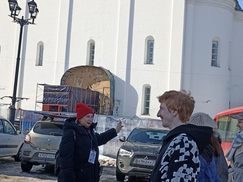 Главная вологодская легенда - об Иване Грозном и плинфе красной, упавшей со сводов Софийского собора