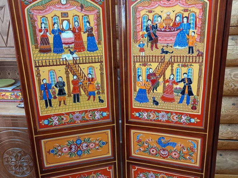 Городецкая роспись