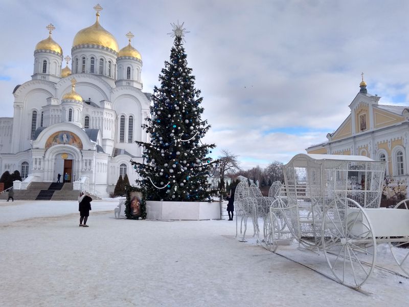 Зима в Дивеево