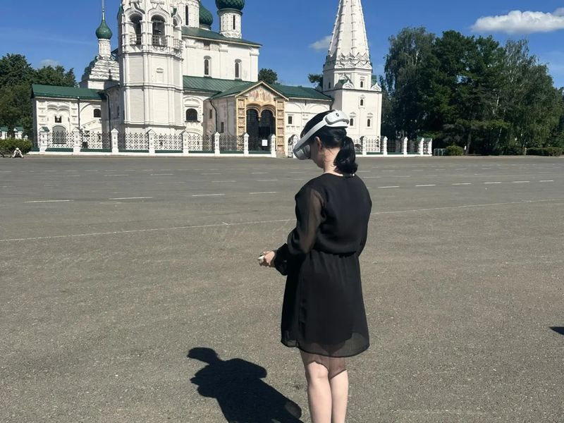 На экскурсии
