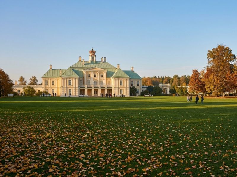 Дворец в закатное время