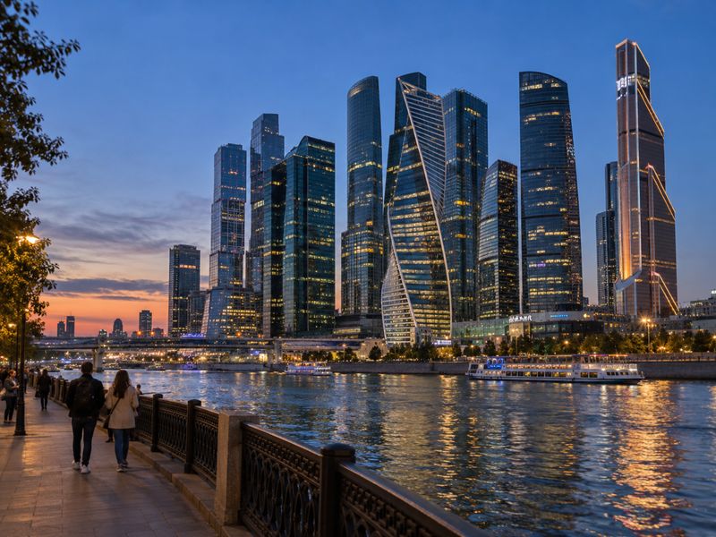 Экскурсия по столице России: Москва вечерняя - групповая экскурсия в Москве на автобусе длительностью 3 часа с количеством участников более 20 человек цена экскурсии 2275₽