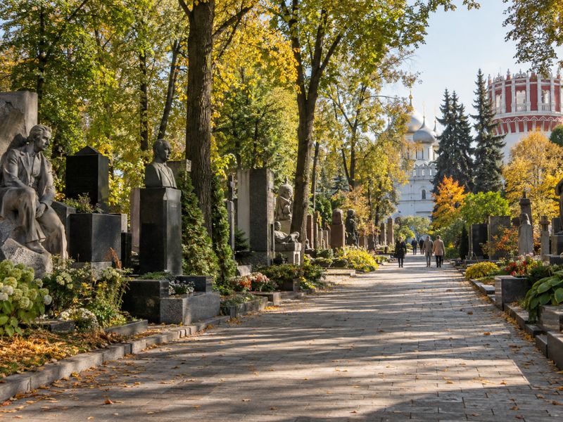 Новодевичье кладбище: разговор о жизни - индивидуальная экскурсия в Москве пешком длительностью 2.5 часа с количеством участников до 4 человек цена экскурсии 10400₽