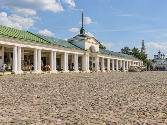 Изображение создано ИИ. Торговые ряды